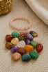 Heart Open Bundle · Rose Quartz Bracelet + Tumbled Stones Scoop